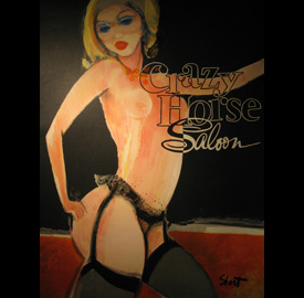 Crazy Horse - affiche de Shart