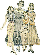 Edouard Chimot - illustration de 3 filles de leur mère de Pierre Louÿs - édition 1926  